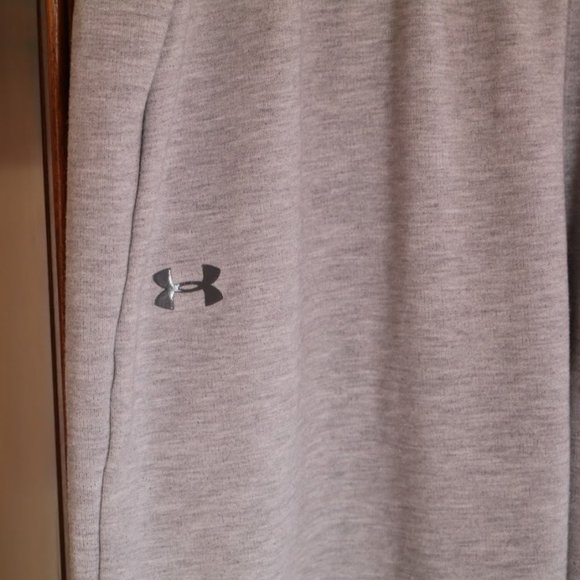 Under Armour Modal Tapered Slouch Pants Style# 1318415 - Gray, Size XS - Picture 5 of 16